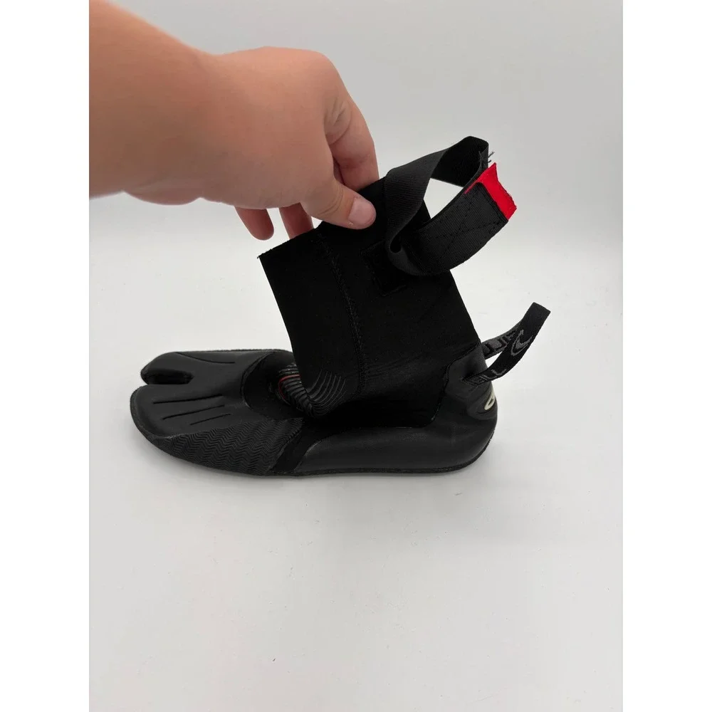 ONeill Mutant Internal Split Toe Booties Kids Black Neoprene Surf Boots Size 6